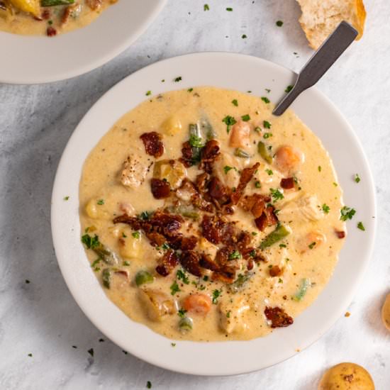 Instant Pot Creamy Chicken Stew