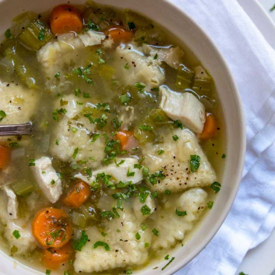 Southern Chicken and Dumplings