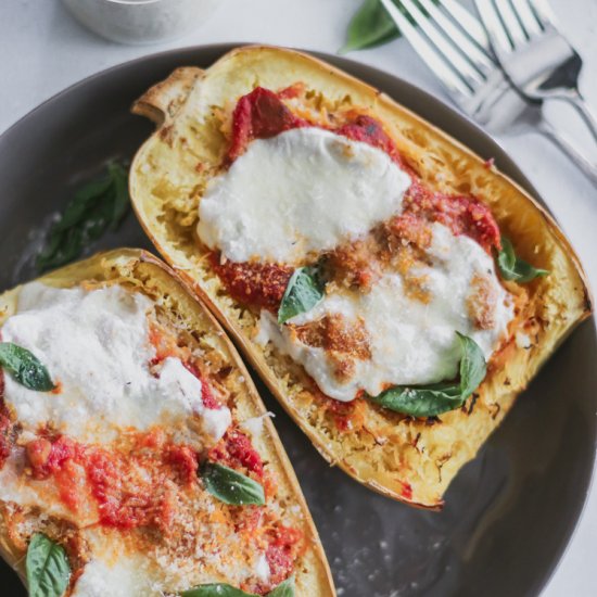 Spaghetti Squash Parmesan