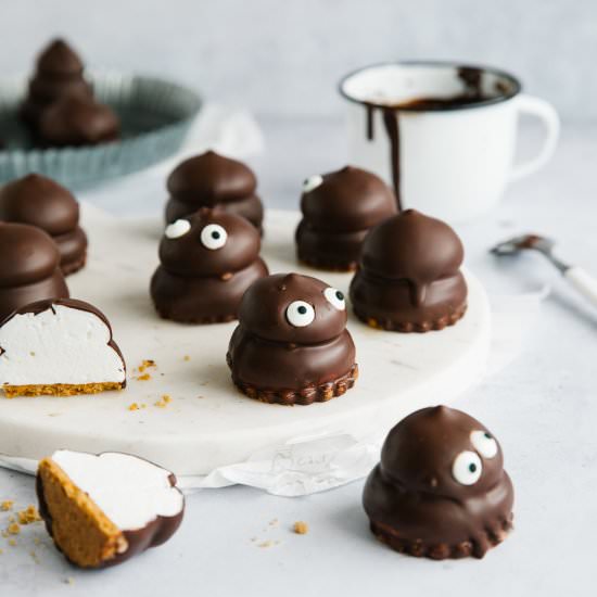 Chocolate Marshmallow cookies