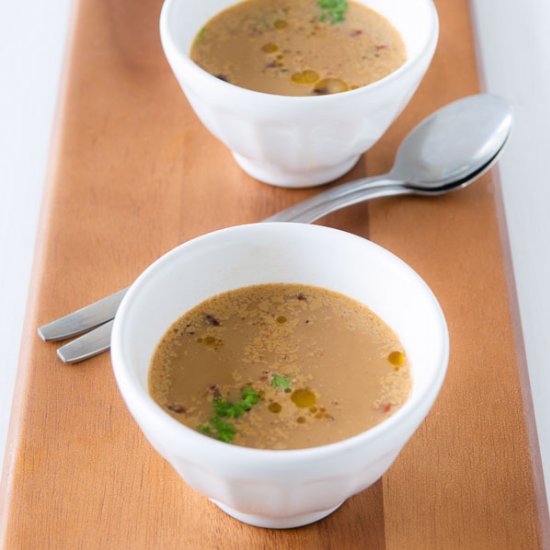 French lentil soup