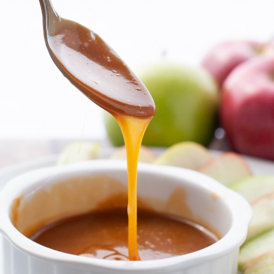 Nut-free Vegan Caramel Sauce