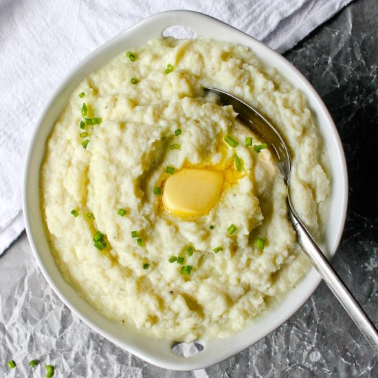 Garlic Cauliflower Mash