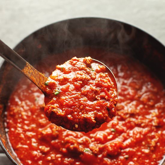 Crockpot Spaghetti Sauce