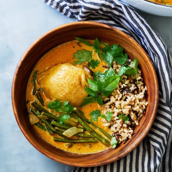 Thai Lime Coconut Curry