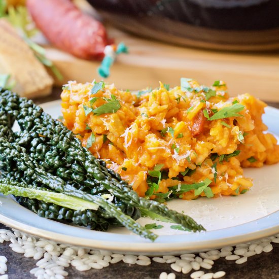 Butternut Squash & Chorizo Risotto