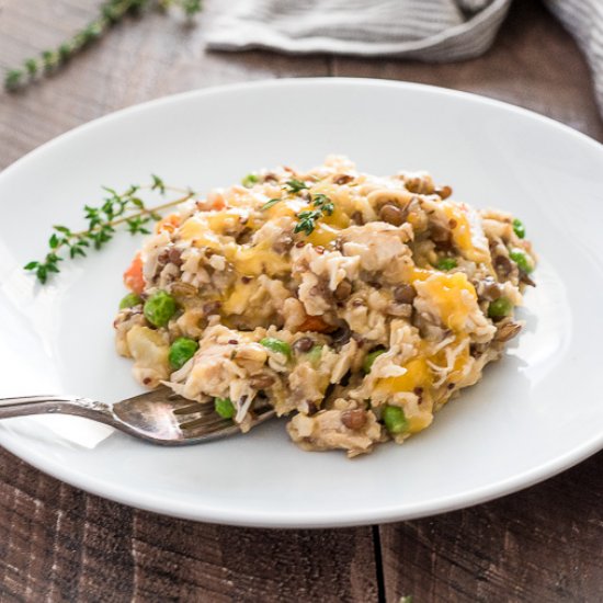 Easy Crockpot Chicken & Wild Rice