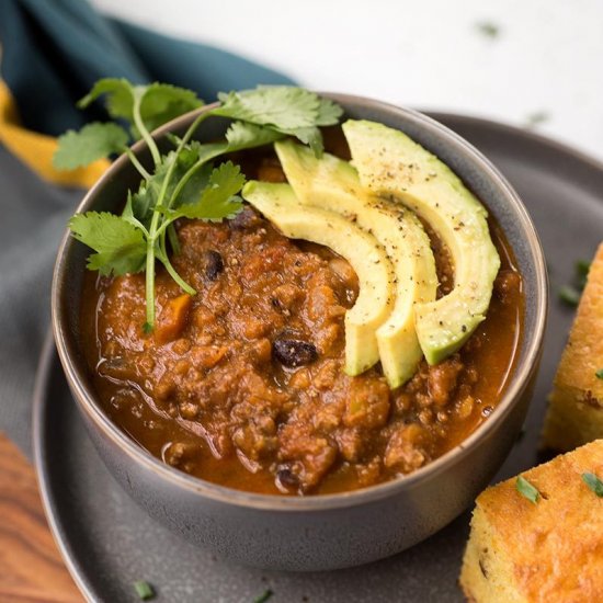 Pumpkin Chili for a Crowd