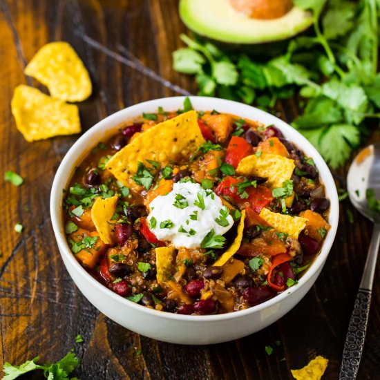 Instant Pot Vegetarian Chili