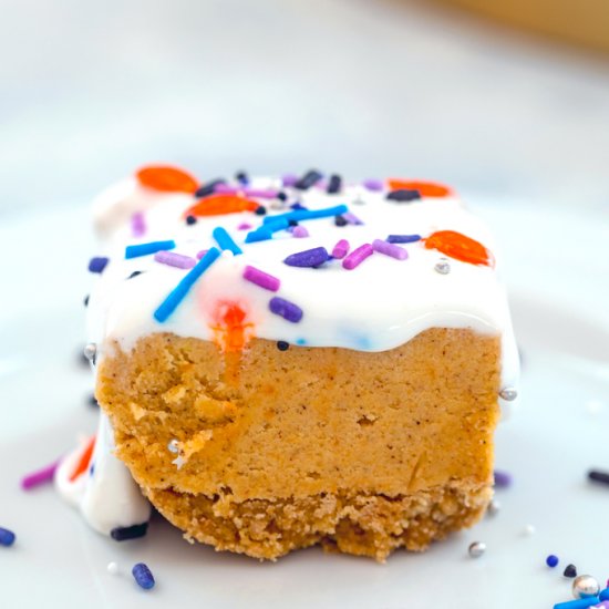 Pumpkin Cookie Dough Bars