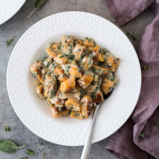 Sweet Potato Gnocchi