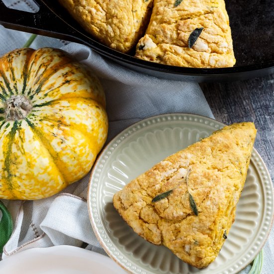 Sweet Potato Sage Scones