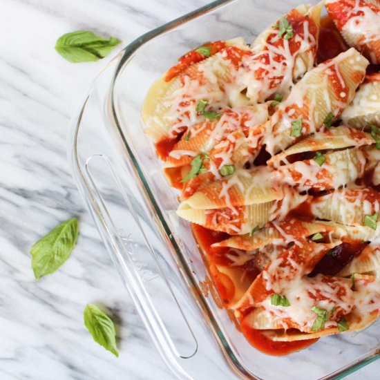 Meatball Stuffed Shells