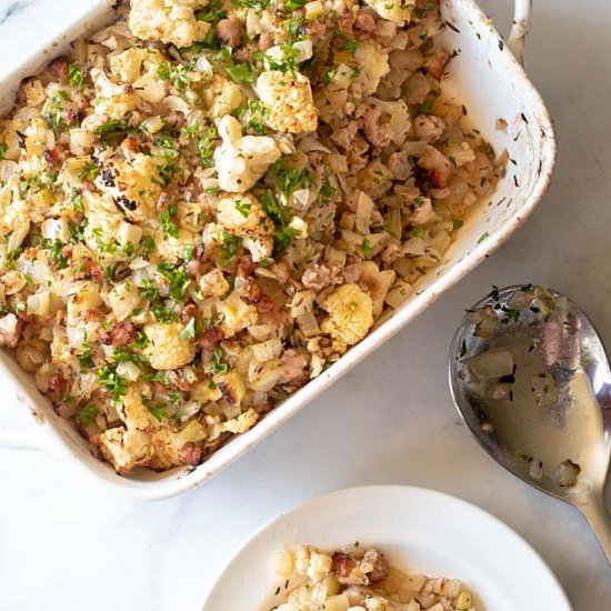 Cauliflower Stuffing