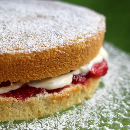 Strawberry Victoria Sponge