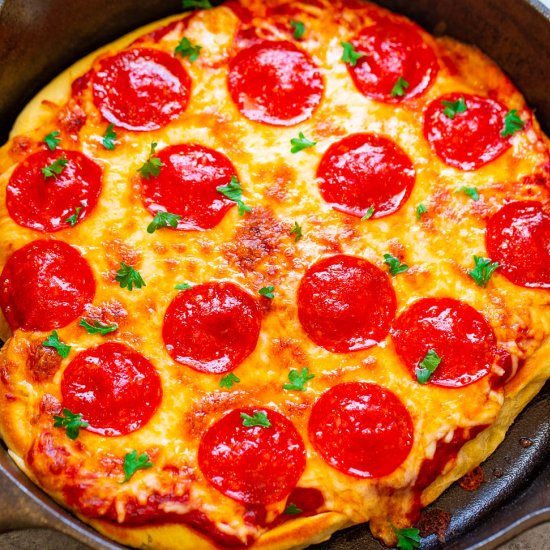 10-Minute Skillet Pizza