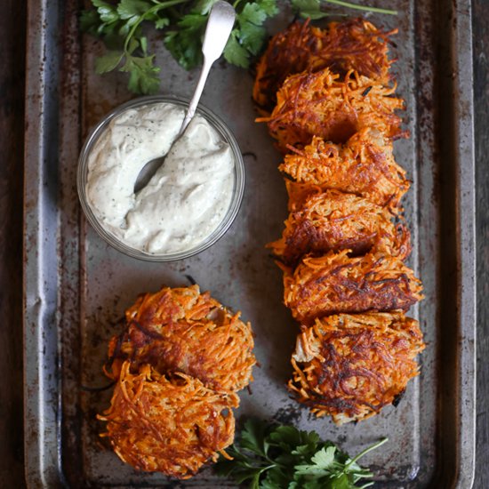 Sweet Potato and Bacon Rosti