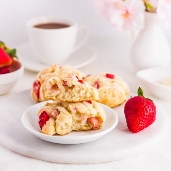 Strawberry Scones