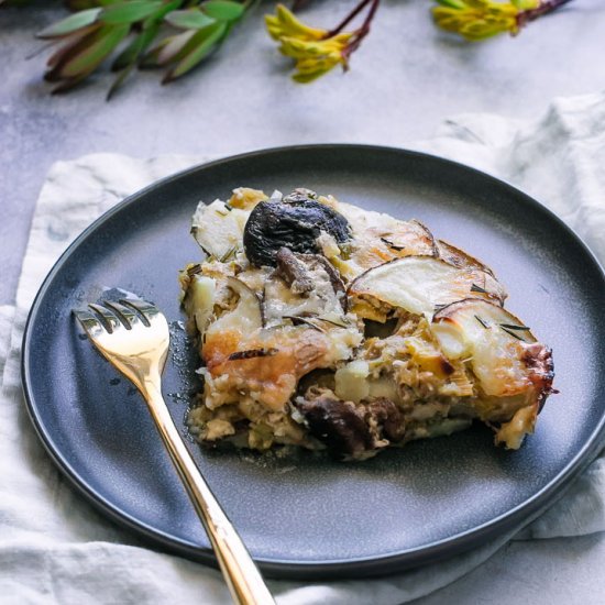 Simple Creamy Scalloped Potatoes