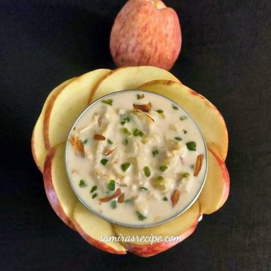 Apple Kheer (Pudding)