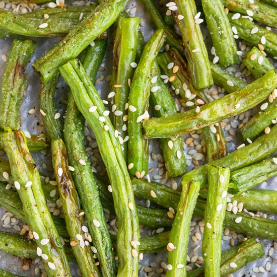 Oven Roasted Green Beans