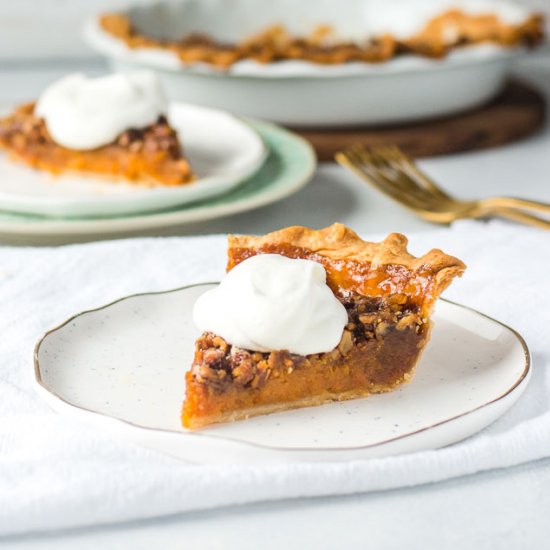 Sweet Potato Pecan Pie