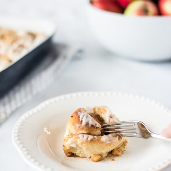 Apple Pie Cinnamon Rolls