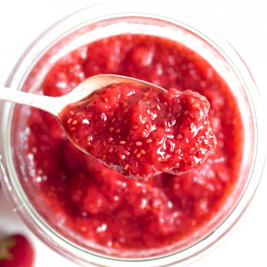 Superfood Strawberry Chia Seed Jam