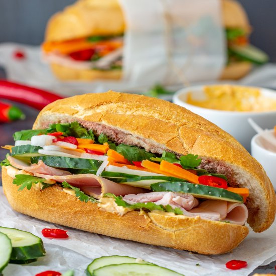 Vietnamese sandwich banh mi