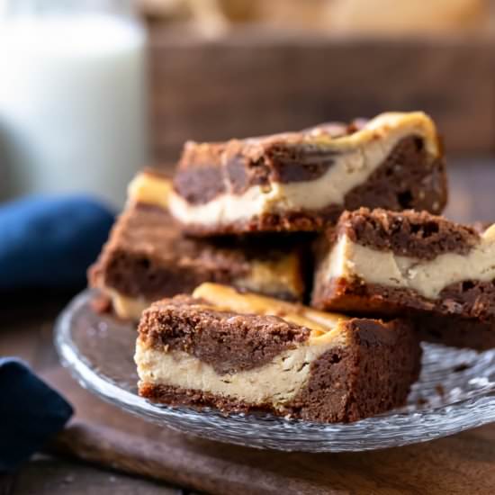 Peanut Butter Brownies