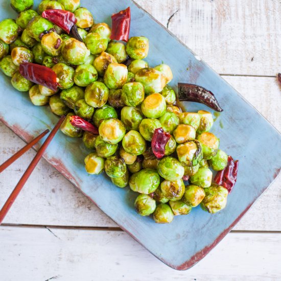 SICHUAN HOT&SOUR BRUSSELS SPROUTS