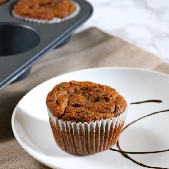 Pumpkin Chocolate Chip Muffins