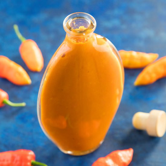 Roasted Ghost Pepper Sauce