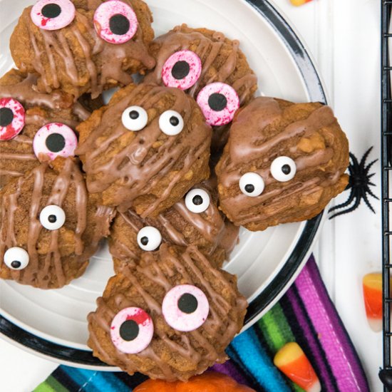 Pumpkin Monster Cookies