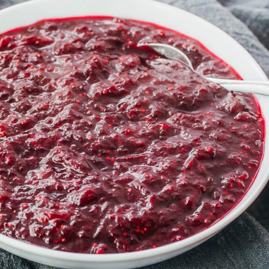 Instant Pot Cranberry Sauce