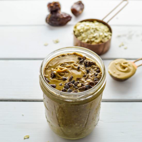 Chocolate PB Overnight Oats