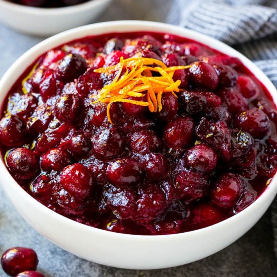 Cranberry Orange Sauce