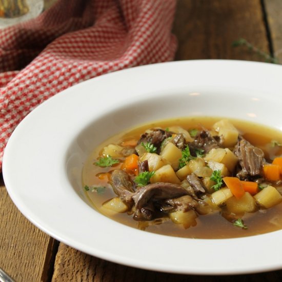 Oxtail Soup (German Style)