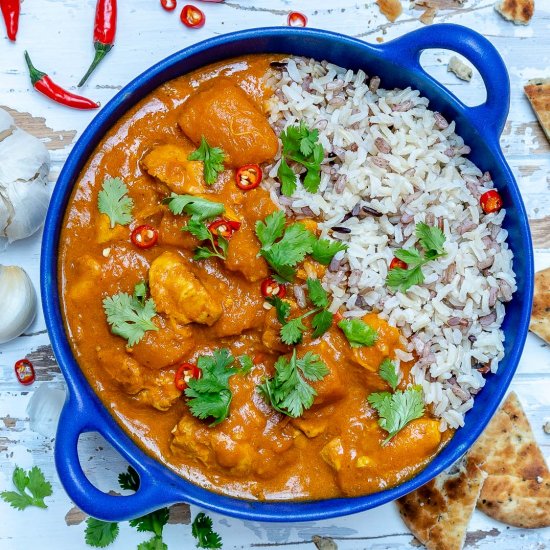 Creamy Pumpkin Chicken Curry Recipe