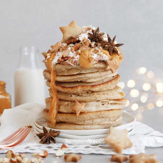 Toffee Nut Pancakes