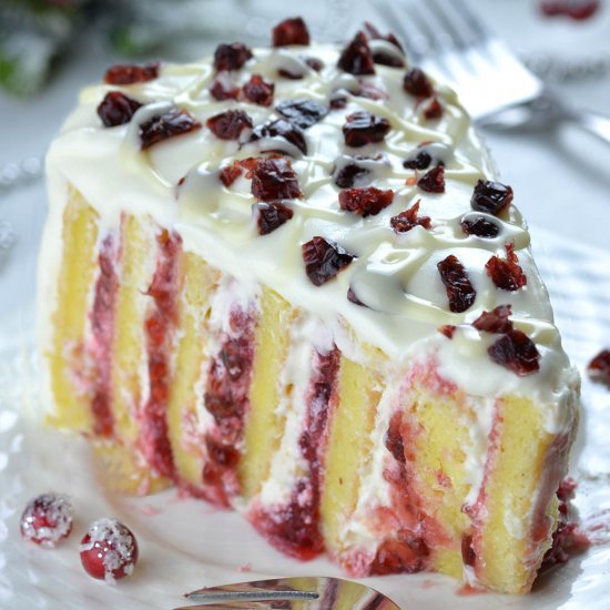 Cranberry Christmas Cake