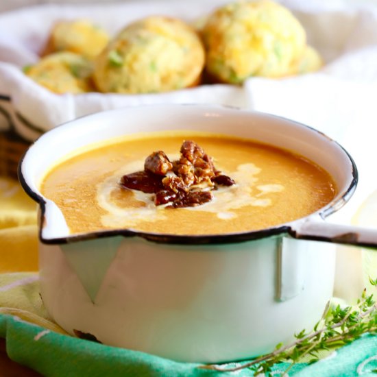 Creamy Southern Sweet Potato Soup