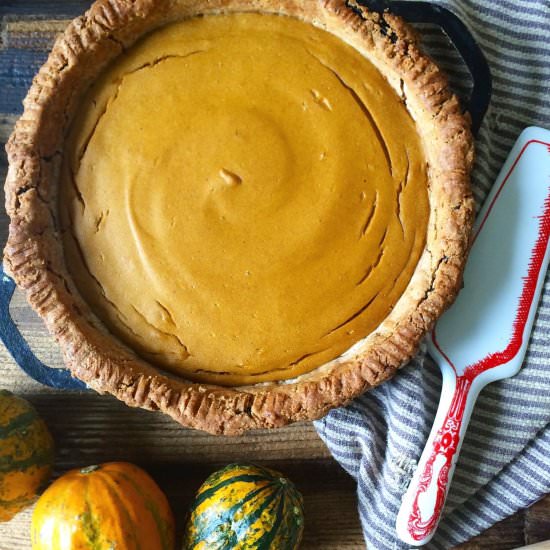 Paleo Pumpkin Pie