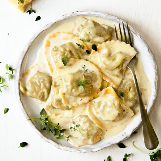 Mushroom Ravioli