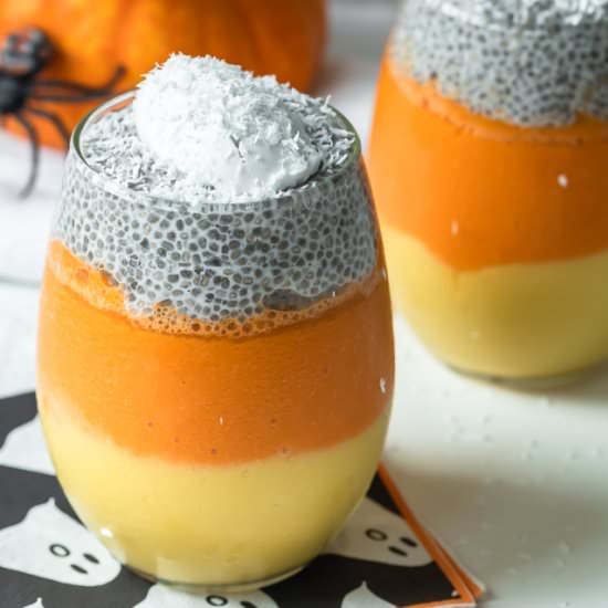 Candy Corn Parfait