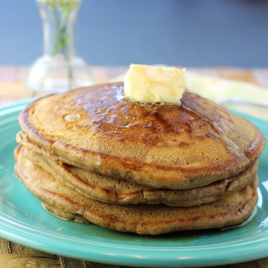 Gingerbread pancakes