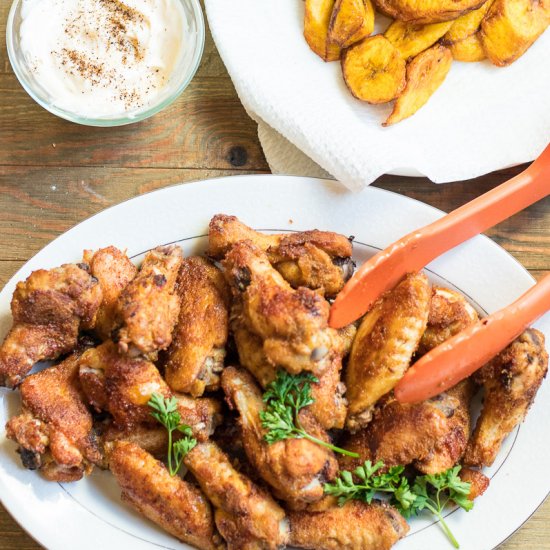 Oven-Grilled Chicken Wings