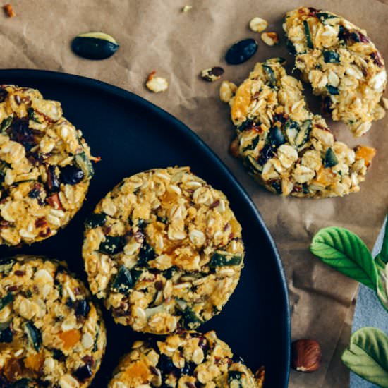 Skinny Pumpkin Breakfast Cookies