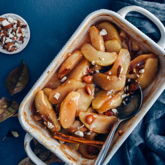 Cinnamon Baked Apple Slices