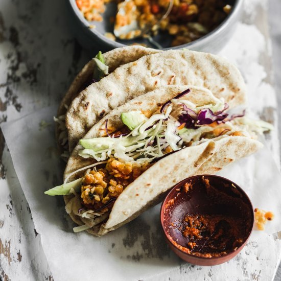 sourdough discard tortillas